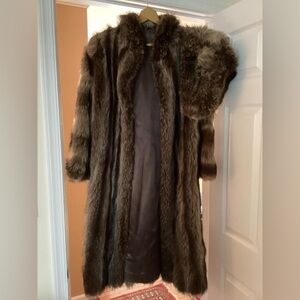 Luxurious Brown Fur Coat